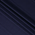Navy Blue Premium Super 110's Wool Suiting Fabric by Scabal – 3.50 Mtrs Piece, Width 150 Cms, Made in United Kingdom-D23059