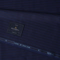Navy Blue Premium Super 110's Wool Suiting Fabric by Scabal – 3.50 Mtrs Piece, Width 150 Cms, Made in United Kingdom-D23059
