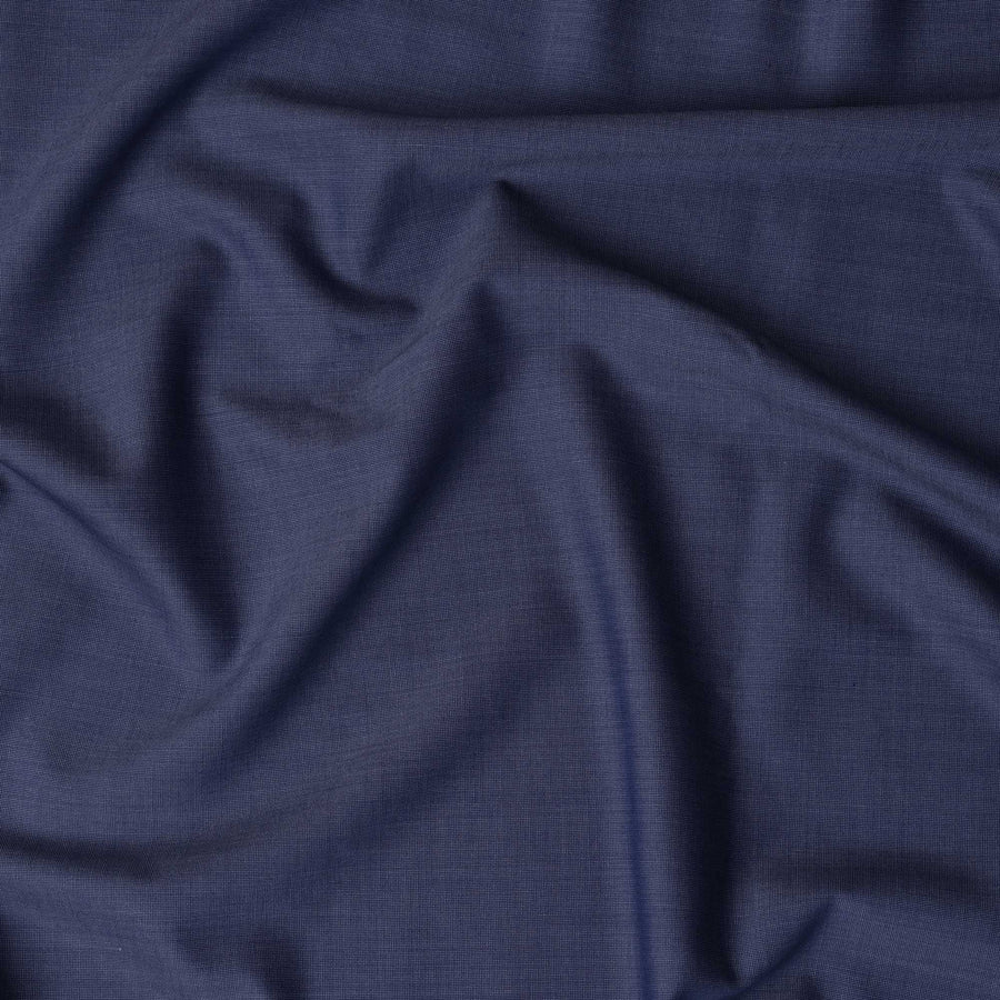 Steel Blue Premium Wool Suiting Fabric by Scabal – 3.50 Mtrs Piece, Width 150 Cms, Made in United Kingdom-D23062