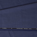 Steel Blue Premium Wool Suiting Fabric by Scabal – 3.50 Mtrs Piece, Width 150 Cms, Made in United Kingdom-D23062