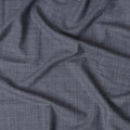 Slate Blue Premium Super 130's All Wool Suiting Fabric by Scabal – 3.50 Mtrs Piece, Width 150 Cms, Made in United Kingdom-D23063