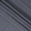 Slate Blue Premium Super 130's All Wool Suiting Fabric by Scabal – 3.50 Mtrs Piece, Width 150 Cms, Made in United Kingdom-D23063