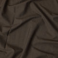 Chocolate Brown Premium Wool Suiting Fabric by Scabal – 3.50 Mtrs Piece, Width 150 Cms, Made in United Kingdom-D23066
