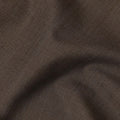 Chocolate Brown Premium Wool Suiting Fabric by Scabal – 3.50 Mtrs Piece, Width 150 Cms, Made in United Kingdom-D23066