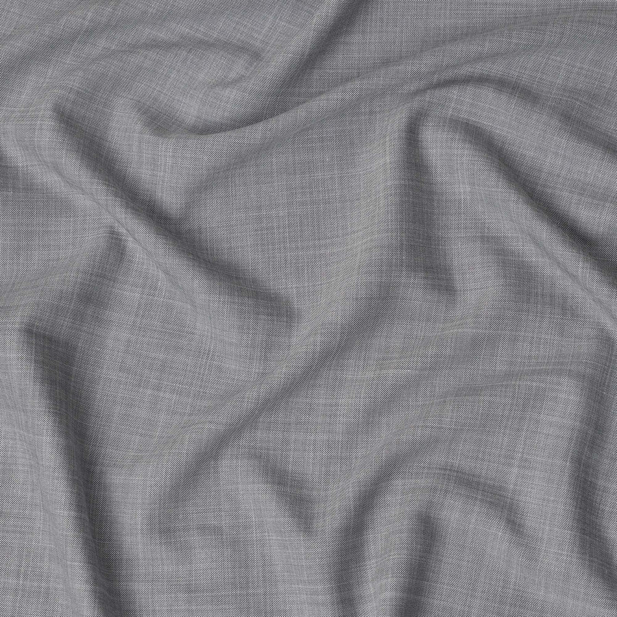 قماش بدلات من الصوف المخلوط الفاخر باللون الرمادي الفاتح - عرض 150 سم، صنع في الصين - D23070