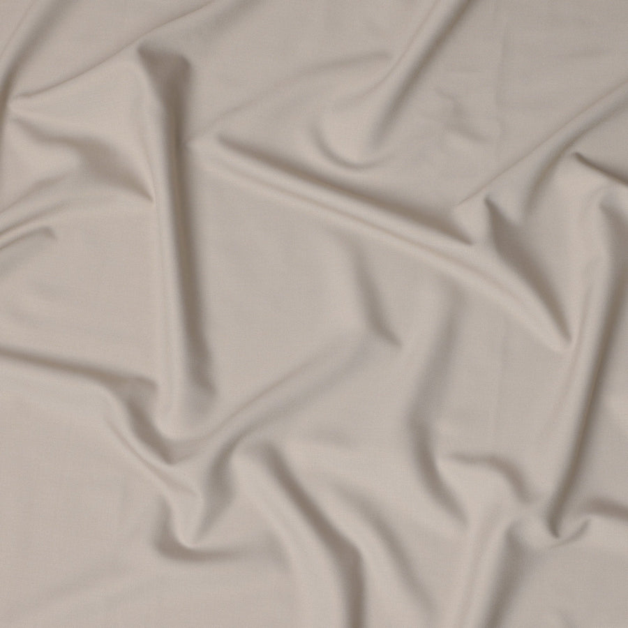 قماش صوف فاخر مخلوط باللون البيج العاجي - عرض 150 سم، صنع في الصين - D23074