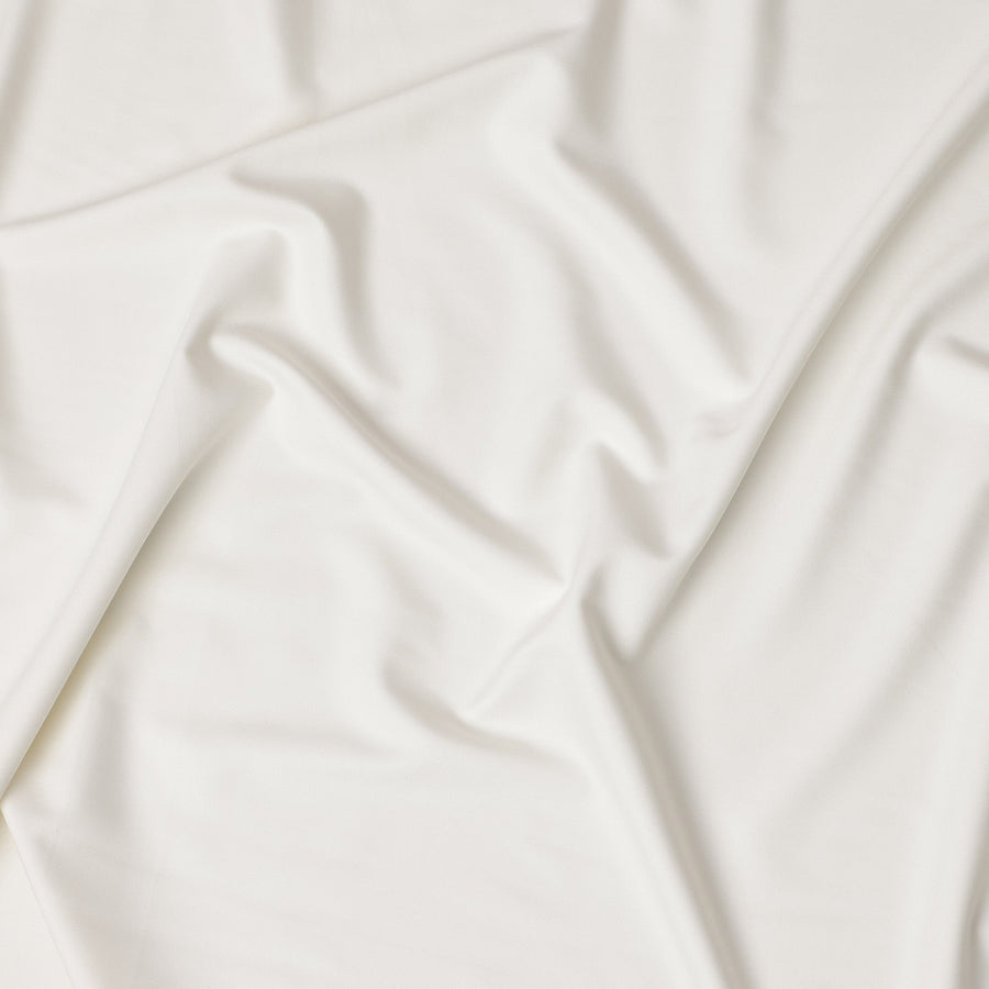 قماش بدلات من الصوف الأبيض النقي الفاخر - عرض 150 سم، صنع في الصين - D23076