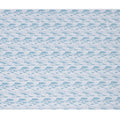 Sky Blue Cloud Print Blended Linen Fabric – Width 140 Cms, Made in India, Sold Per Meter-D23085