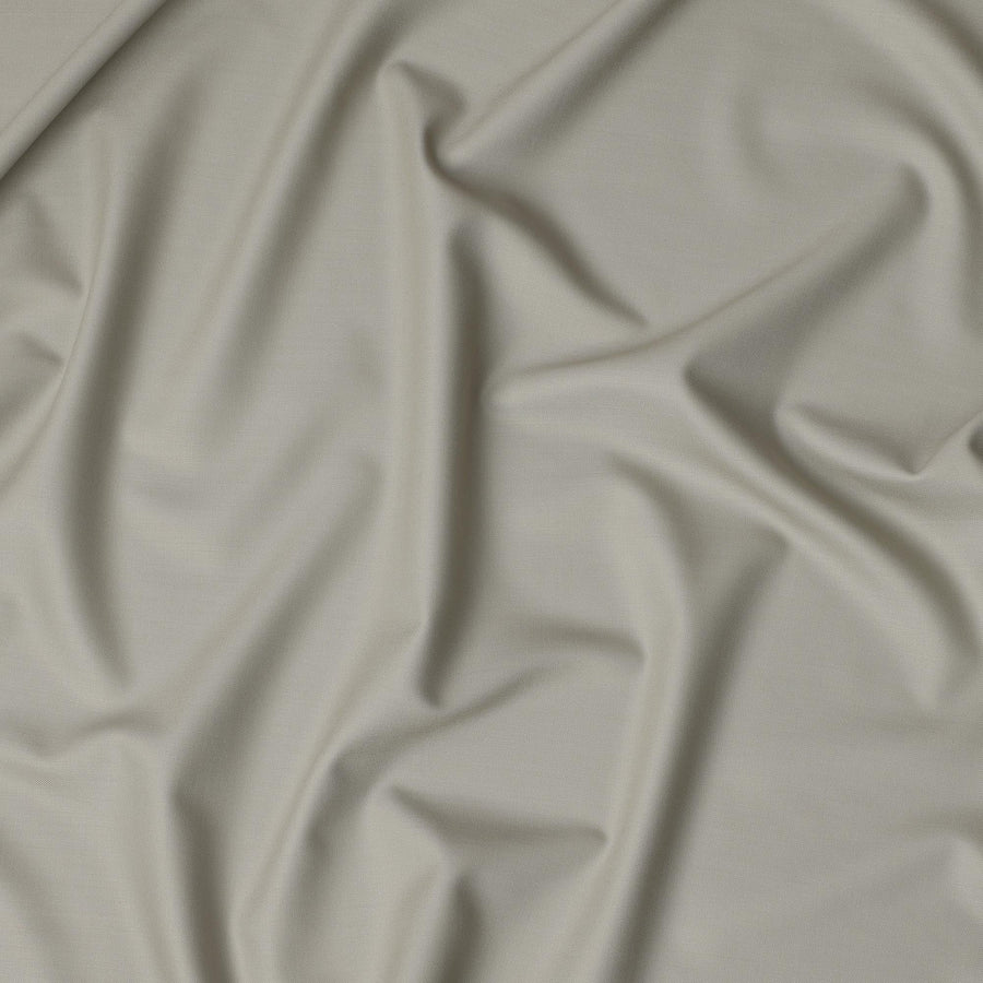 قماش بدلات إنجليزي فاخر من الصوف بالكامل، لون بيج فاتح، سوبر 150، عرض 150 سم، صنع في المملكة المتحدة - D23193