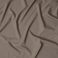 Taupe Brown Premium Super 160's English Wool and Cashmere Suiting Fabric, 150 Cms Width, Made in UK-D23199