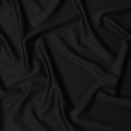 Black Premium Super 160's Italian All Wool Suiting Fabric, 150 Cms Width, Made in Italy-D23209