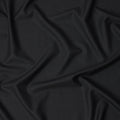 Charcoal Black Premium Super 160's Italian All Wool Suiting Fabric, 150 Cms Width, Made in Italy-D23211