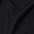 Black Premium Super 160's Italian All Wool Suiting Fabric, 150 Cms Width, Made in Italy-D23212