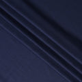 Royal Blue Premium Super 200's Scabal English Wool and Silk Suiting Fabric, 3.50 Mtrs Piece, 150 Cms Width, Made in UK-D23214