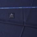 Royal Blue Premium Super 200's Scabal English Wool and Silk Suiting Fabric, 3.50 Mtrs Piece, 150 Cms Width, Made in UK-D23214