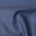 Light Steel Blue Premium Super 150's Scabal English Wool and Silk Suiting Fabric with Diamond Fragments, 3.50 Mtrs Piece, 150 Cms Width, Made in UK-D23217