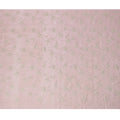 Blush Pink Floral Embroidered Tussar Silk Fabric with Subtle Silver Thread Work, 110 Cms, India-D23379