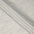 Icy Blue Stripe Textured Silk Crepe Fabric with Subtle Tone-on-Tone Weave, 110 Cms, India-D23385