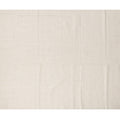 Off White Slub Textured Stripe Silk Crepe Fabric with Subtle Self-Weave, 110 Cms, India-D23386
