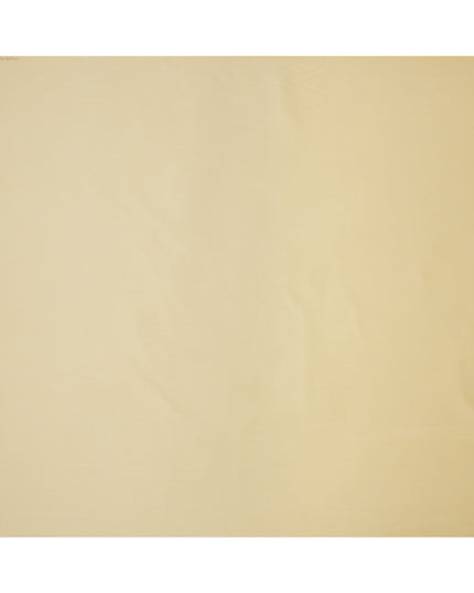 قماش قمصان قطني سويسري فاخر ١٠٠٪، لون أصفر فاتح، ١٥٠ سم، سويسرا - D24684