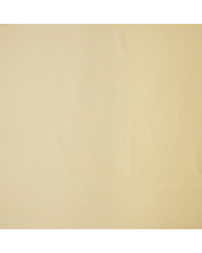 Light Yellow Solid Premium 100% Swiss Cotton Shirting Fabric, 150 Cms, Switzerland-D24684