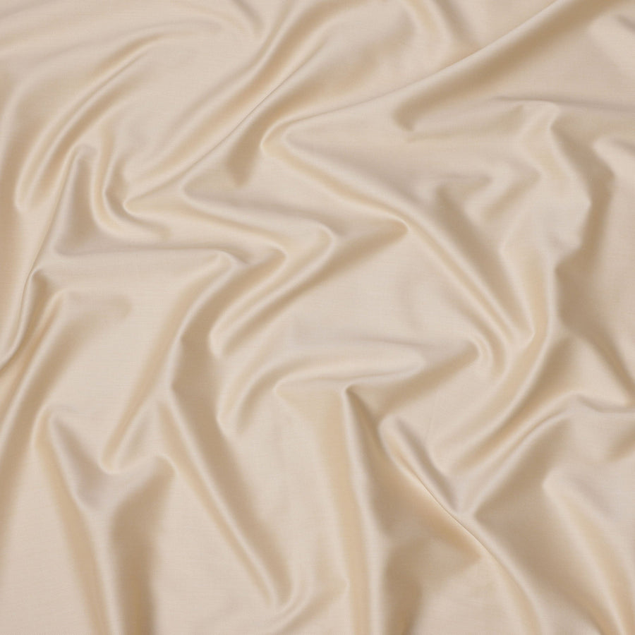 قماش قمصان قطني سويسري فاخر ١٠٠٪ بلون بيج، ١٥٠ سم، سويسرا - D24687