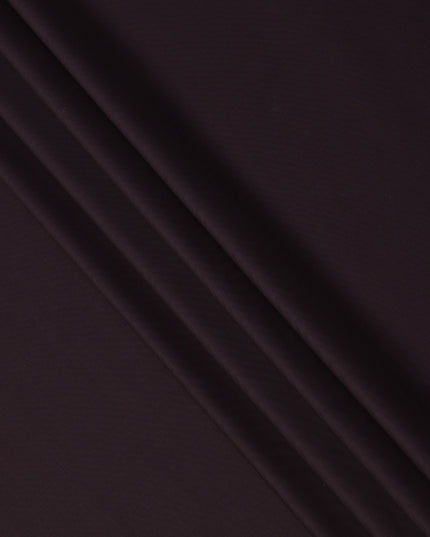 قماش صوف إيطالي مخلوط منسوج بلون عنابي داكن، سوبر 150، مناسب للبدلات، 150 سم، إيطاليا - D24696