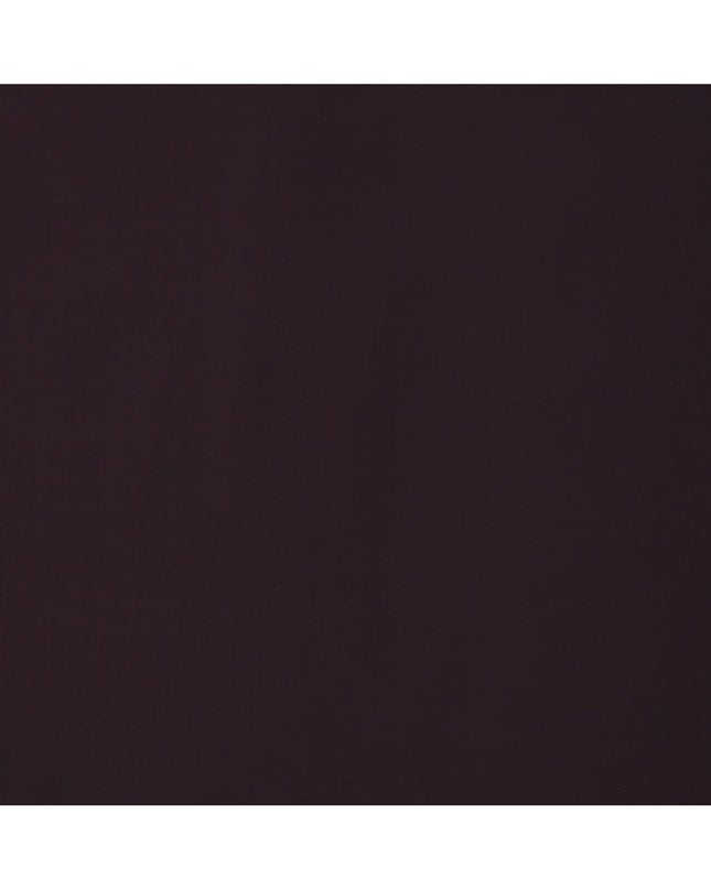 Deep Maroon Twill Weave Super 150's Italian Blended Wool Suiting Fabric, 150 Cms, Italy-D24696