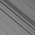 Steel Grey Premium Italian Blended Wool Suiting Fabric, 3.75 Mtrs with 150 Cms Width, Imported from Italy-D25447