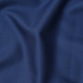Blue Premium English Super 150's Wool and Cashmere Scabal Suiting Fabric, Width 150 Cms, 3.5 Mtrs, United Kingdom-D25450