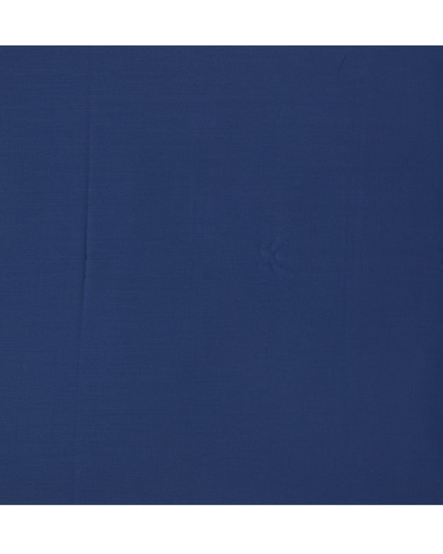 Blue Premium English Super 150's Wool and Cashmere Scabal Suiting Fabric, Width 150 Cms, 3.5 Mtrs, United Kingdom-D25450
