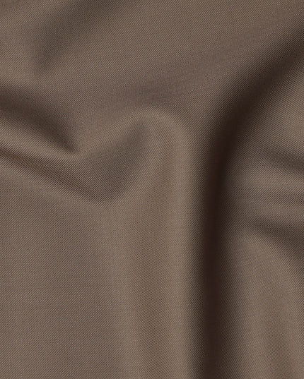 قماش بدلات من الصوف الإنجليزي والكشمير الفاخر من الدرجة الأولى، لون بني كاكي، عرض ١٥٠ سم، ٣.٥٠ متر، المملكة المتحدة - D25453