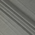 Light Grey Premium Super 140’s SCABAL English All Wool Suiting Fabric, Width 150 cms, 3.75 Mtrs Cut, Made in United Kingdom-D26788
