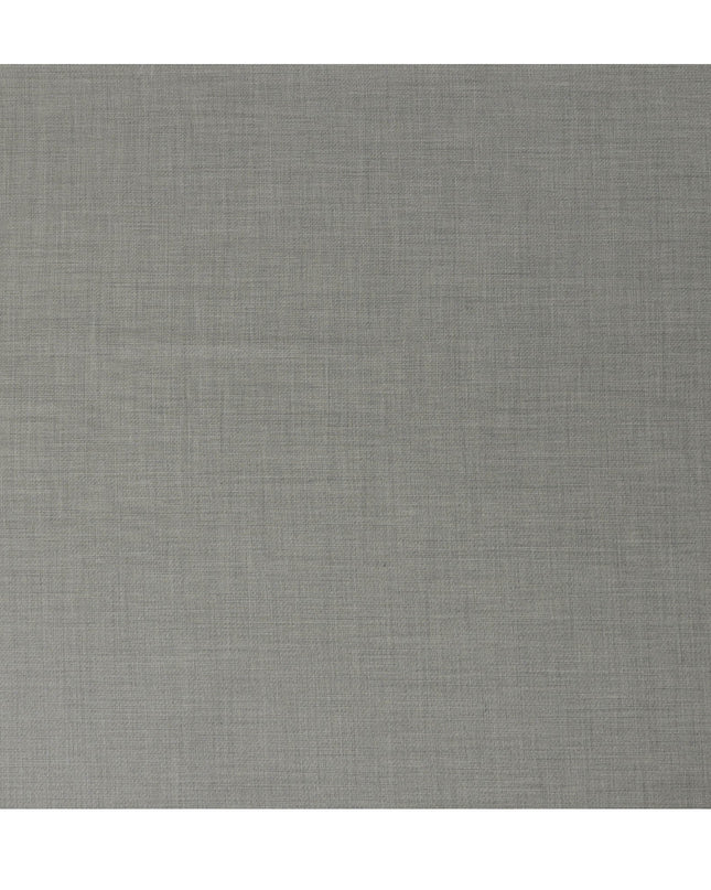 Light Grey Premium Super 140’s SCABAL English All Wool Suiting Fabric, Width 150 cms, 3.75 Mtrs Cut, Made in United Kingdom-D26788