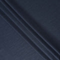 Navy Blue Plain Blended Wool Suiting Fabric 150 Cms Width China-D28212