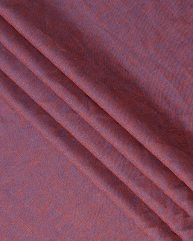 Earthy Orange Pure Linen 60 Lea Fabric 150cm