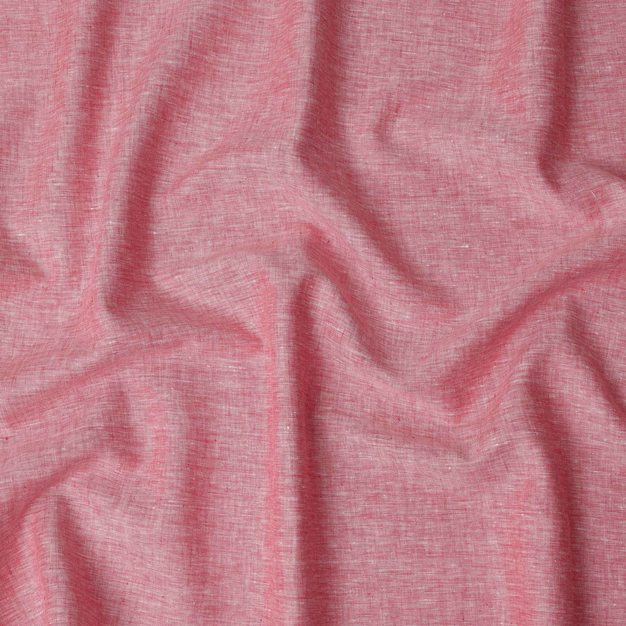 Deep Wine Red Pure Linen 60 Lea Fabric 150cm