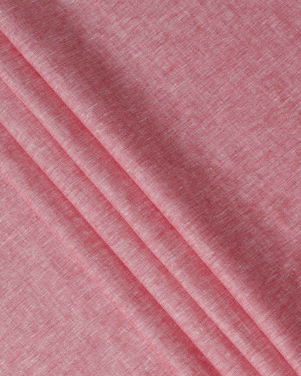Deep Wine Red Pure Linen 60 Lea Fabric 150cm