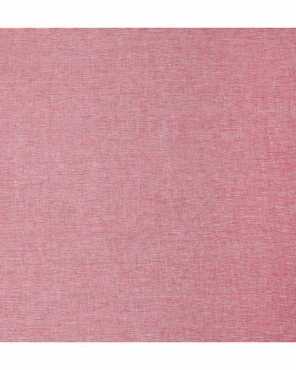 Deep Wine Red Pure Linen 60 Lea Fabric 150cm