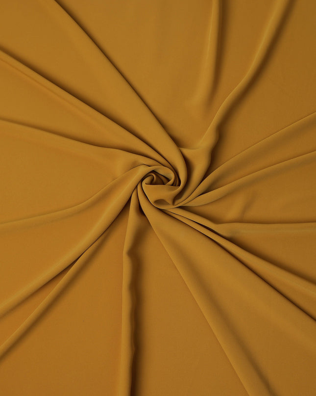 Olive Green Stretchable Crepe Fabric 150cm Indonesia