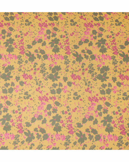 Beige Pure Silk Chiffon Fabric 110cm South Korea