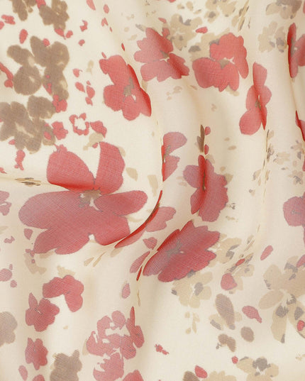 Blue Pure Silk Chiffon Fabric 110cm South Korea