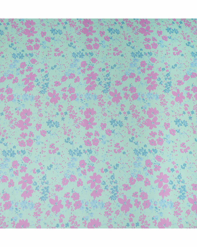 Pink Pure Silk Chiffon Fabric 110cm South Korea