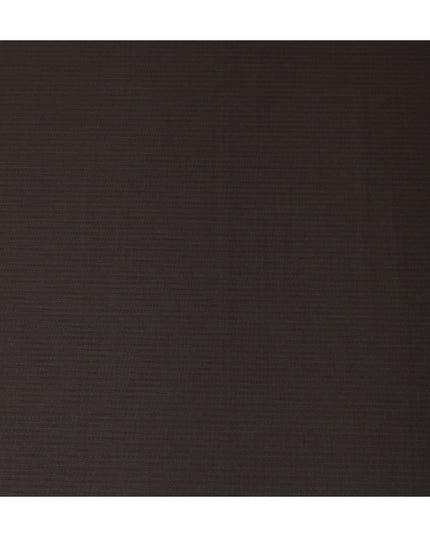 Dark Brown Pinstripe Super 140s Italian Wool Blend Suiting F