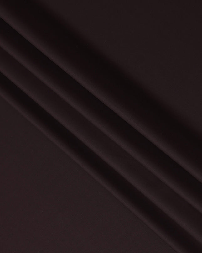Deep Wine Brown Super 150s Italian Wool Blend Suiting Fabric