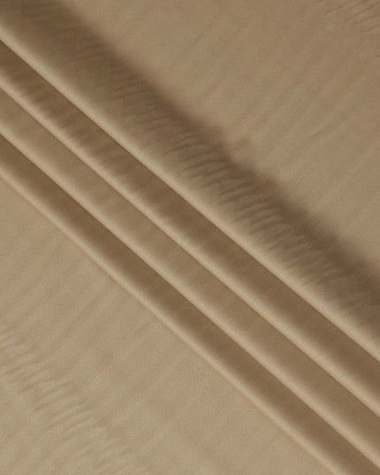 Soft Beige Super 110s Italian Wool Blend Suiting Fabric 150c
