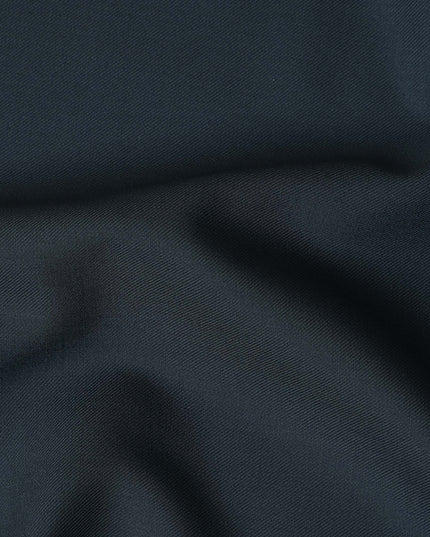 Deep Teal Super 150s Pure English Wool Suiting Fabric 150cm