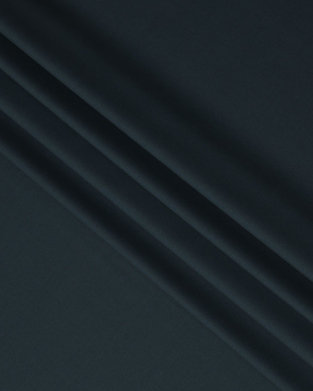 Deep Teal Super 150s Pure English Wool Suiting Fabric 150cm