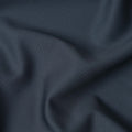 Midnight Navy Super 160s Wool Blend Suiting Fabric 150cm