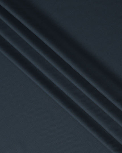 Midnight Navy Super 160s Wool Blend Suiting Fabric 150cm